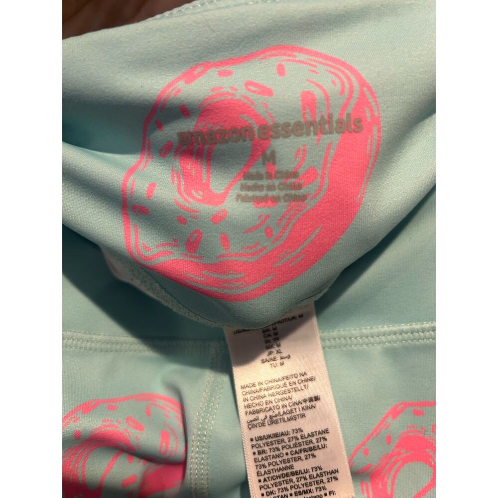 Amazon Essentials Pockets Blue Pink Athletic Donu… - image 3